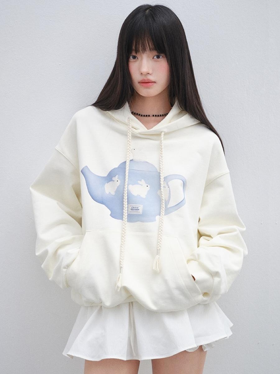 Onthereverse Tea Party Hoodie Sweatshirt