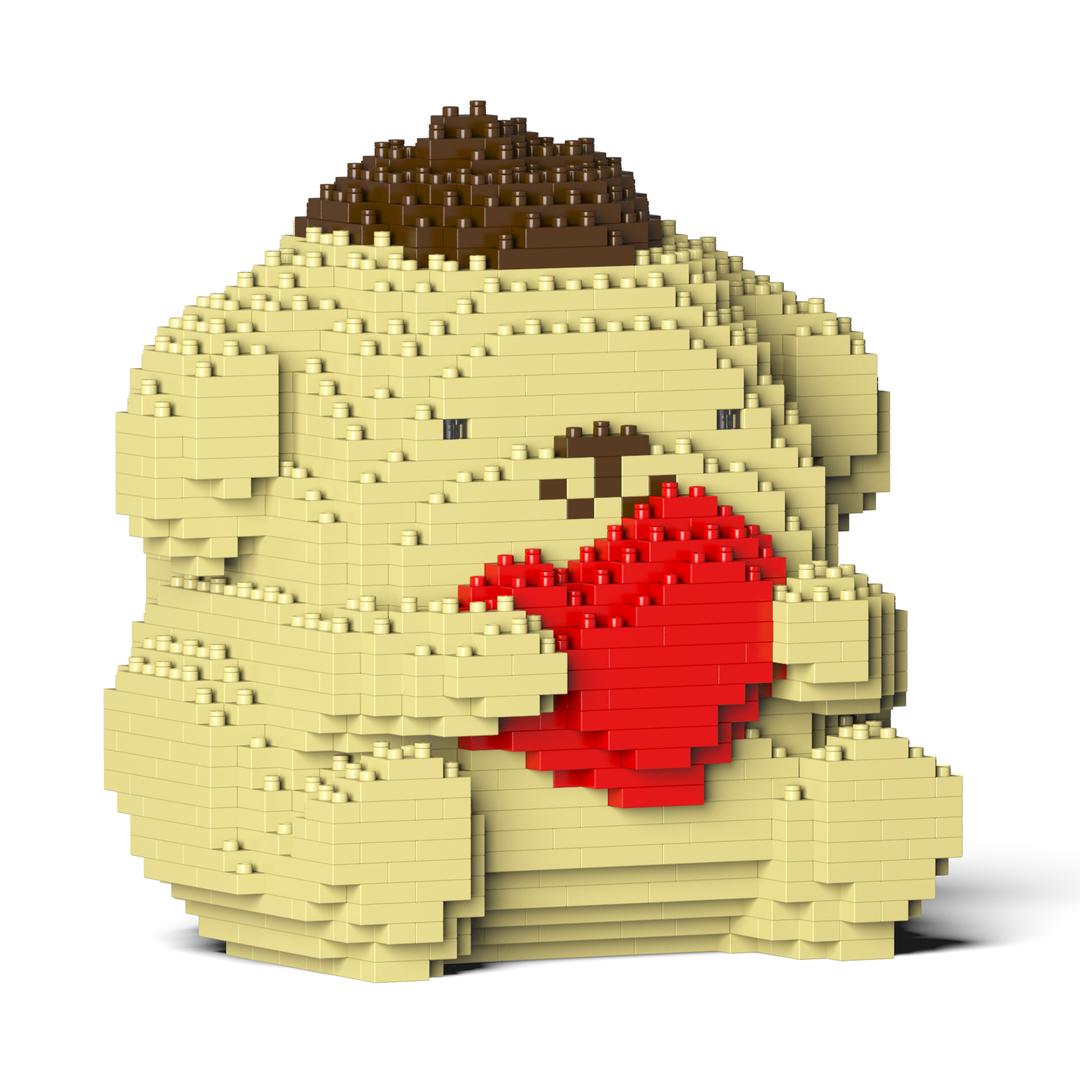 [제카] 하트 폼폼푸린 (소형) - 산리오 프리미엄 블럭 - JEKCA