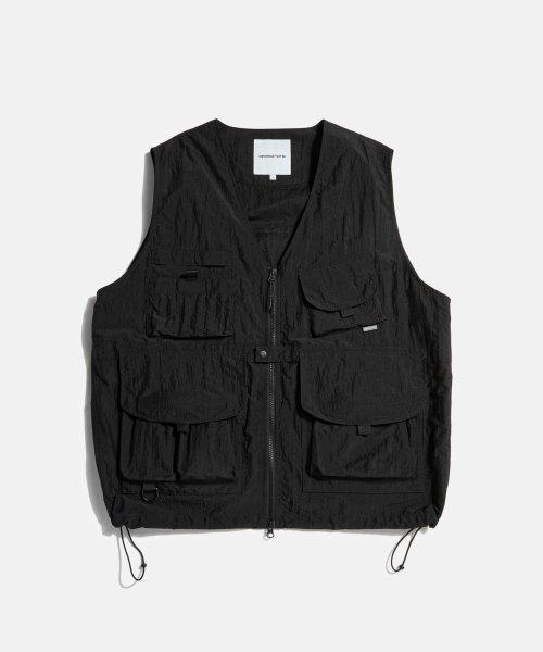 Fisherman Utility Vest Black