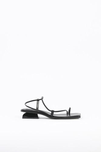 Aida Sandals Leather Black