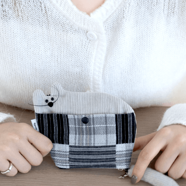 카드뚱냥이 키링 ver.4