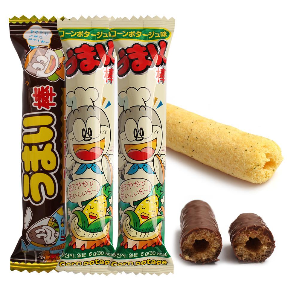 우마이봉 콘스프 치즈 초코 멘타이/일본과자 옥수수 어린이 과자