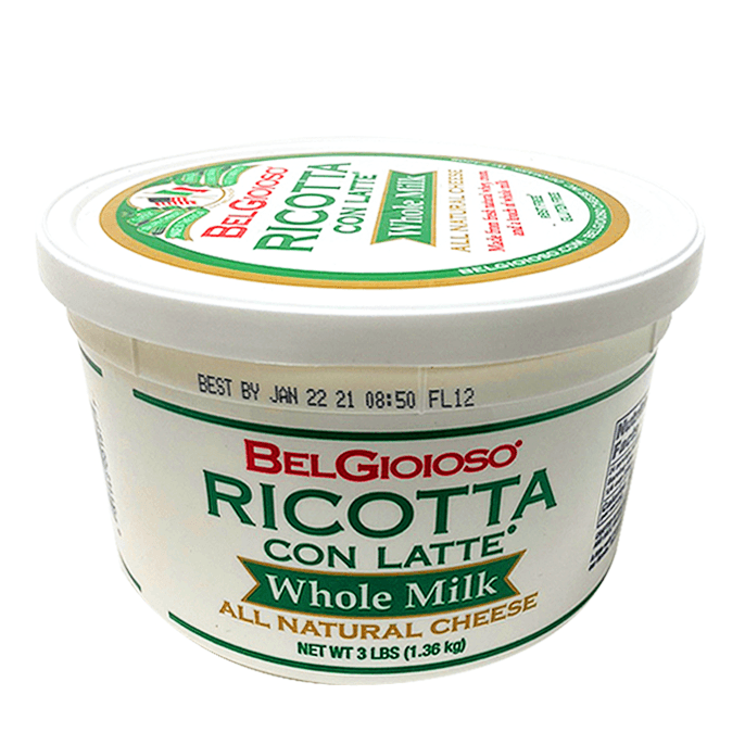 벨지오이오조 홀밀크 리코타 1.36kg 아이스박스 무료