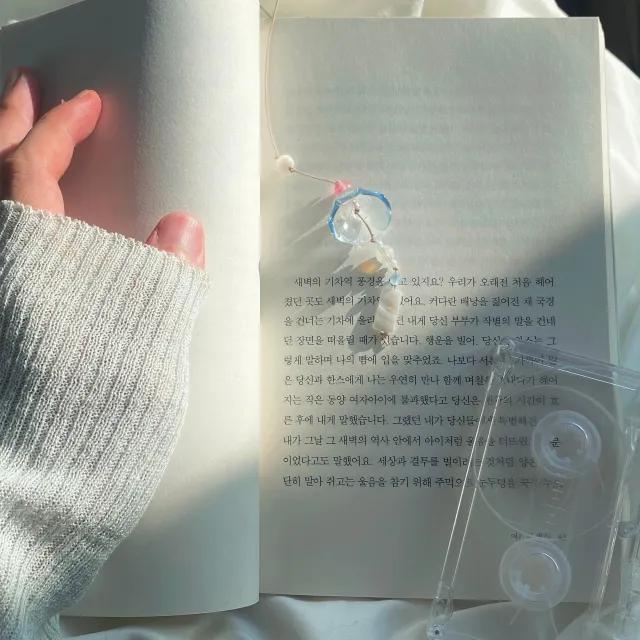 크림소다 풍경 후우링 책갈피