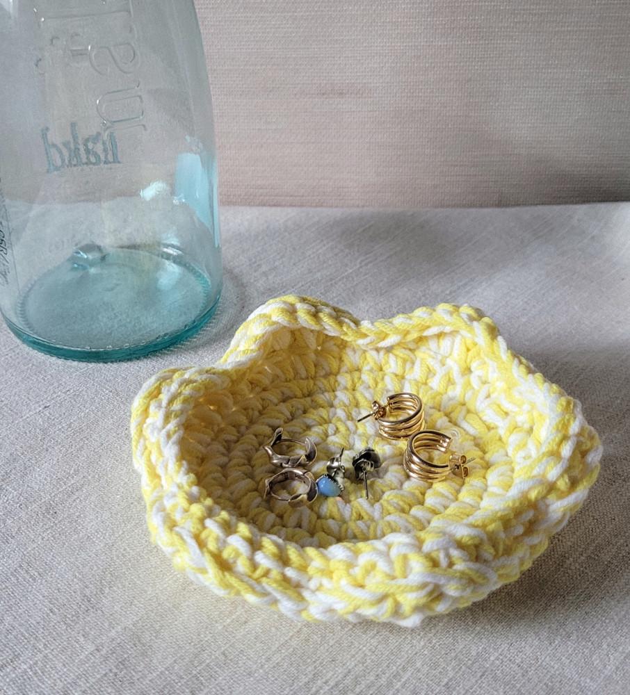 마블트레이 꽃트레이 뜨개 트레이 핸드메이드 티코스터