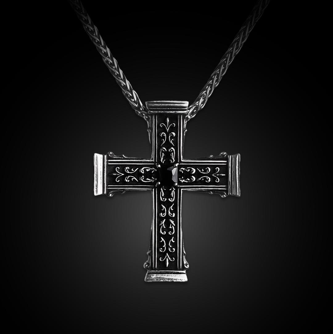 Acanthus Cross necklace