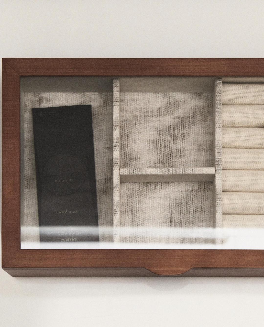 WOODEN JEWELLERY BOX