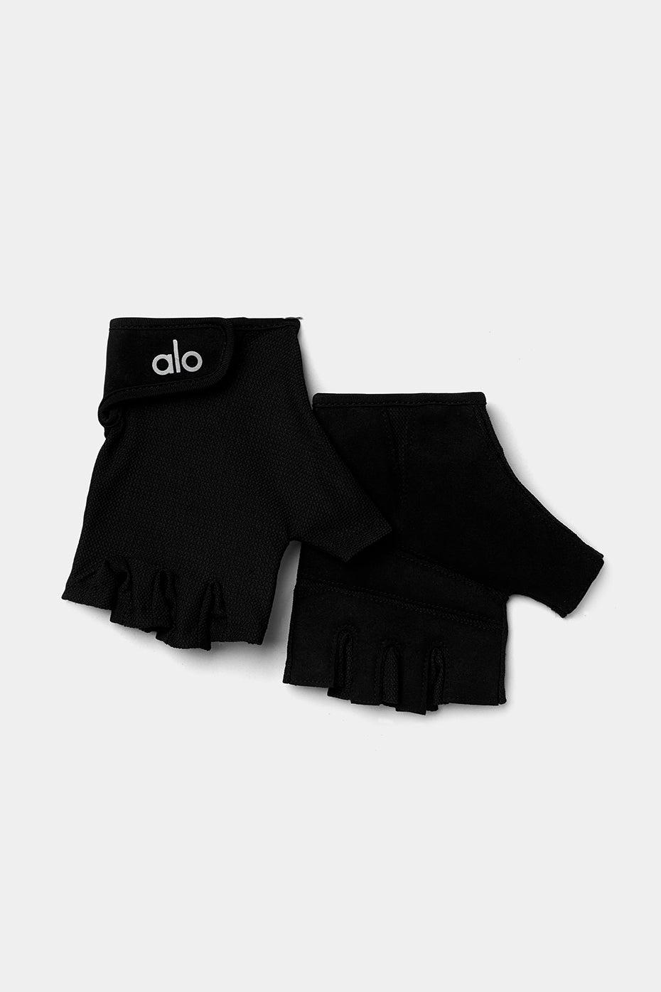 Power Moves Workout Gloves - Black - Black / M