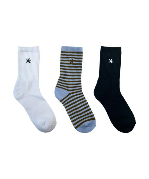 더콜디스트모먼트(THE COLDEST MOMENT)  TCM starfish mini logo socks (3PACK) - 사이즈 & 후기 | 무신사