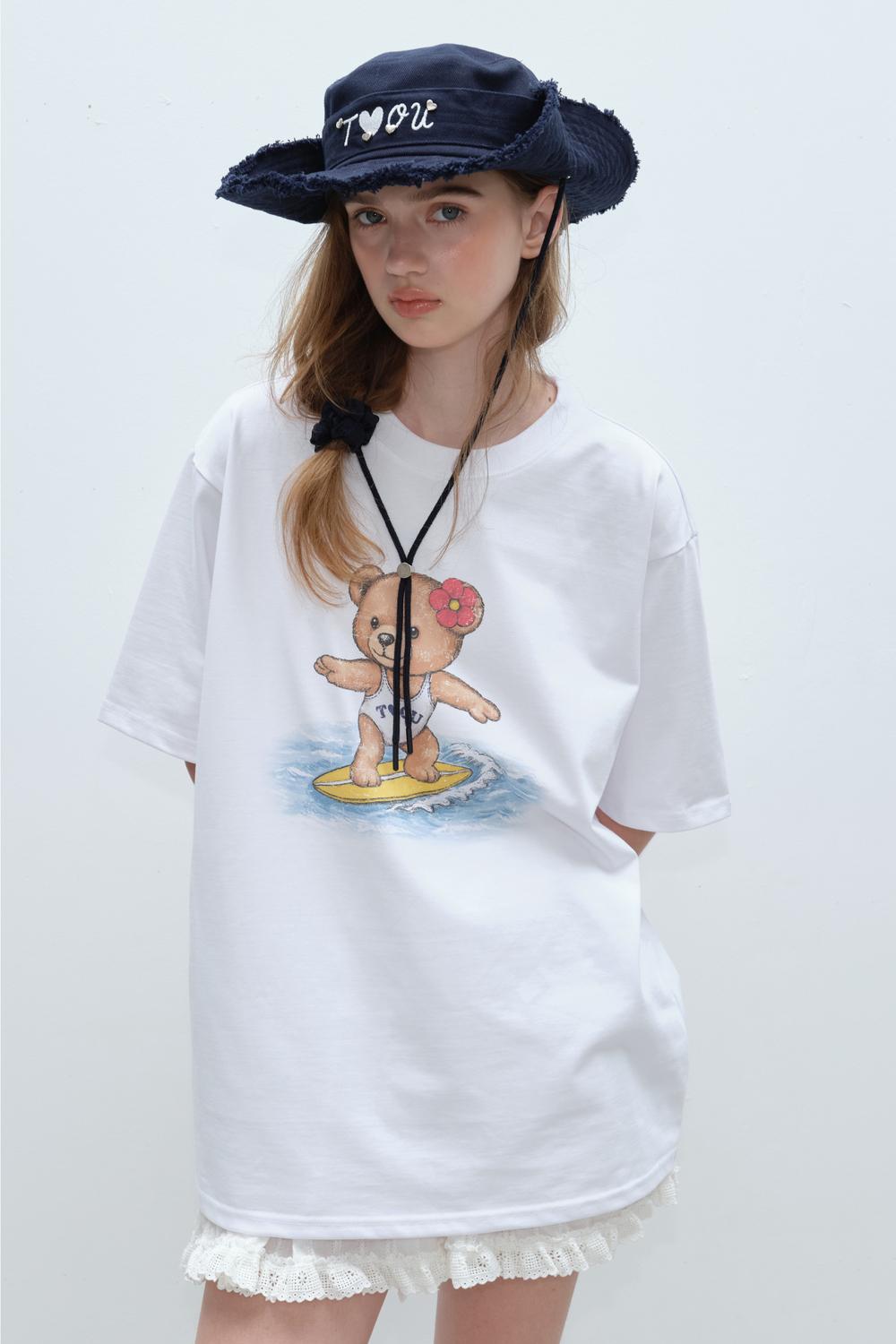 T♥OU SAFARI HAT (NAVY)