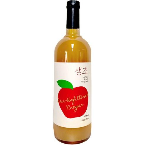 생생초 생초 사과, 1L, 1개 - 음용식초 | 쿠팡