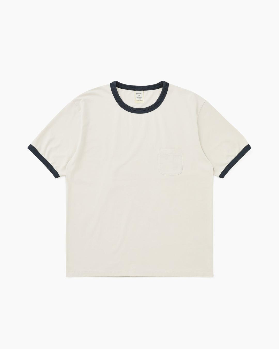 Washed Ringer Tee Navy