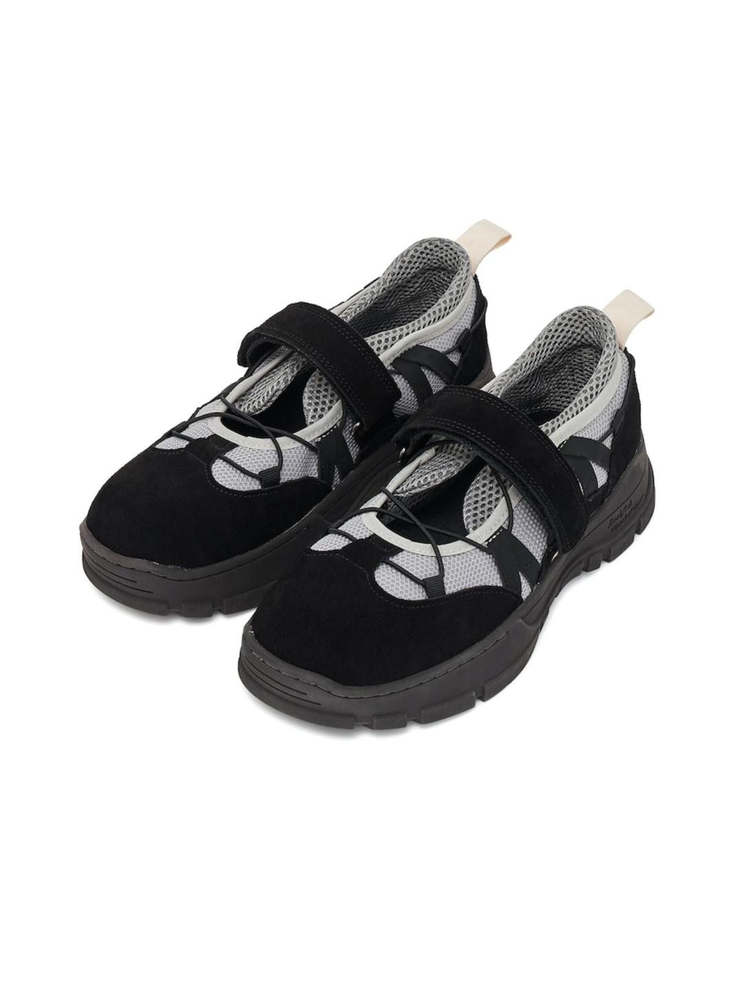[X ROCKFISH] BRYN VELCRO SNEAKERS (BLACK)