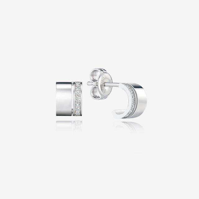 [25SALE/44%]듀얼디디 실버 귀걸이JDRET3F57ZC