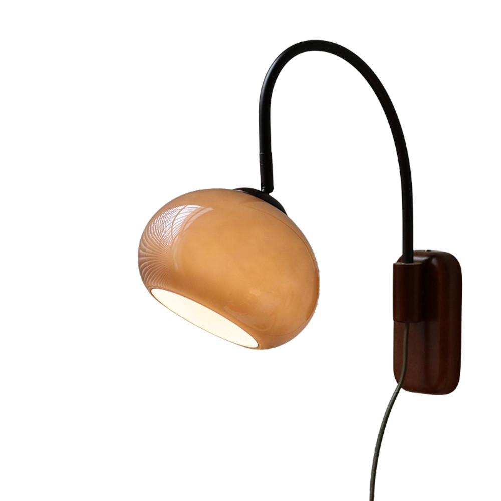 빈티지 복고풍 벽 조명 월 램프 북유럽 원목 조명 카페 스튜디오 원룸 조명 벽부등 침실