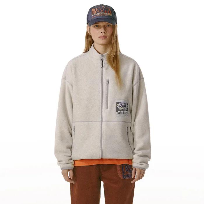 Secondary Noise Fleece Jacket Cream