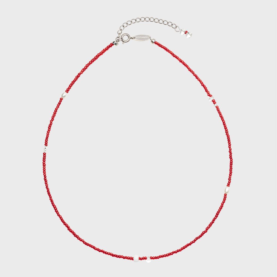 [라이즈 앤톤 착용]Slurpee_cherry Necklace