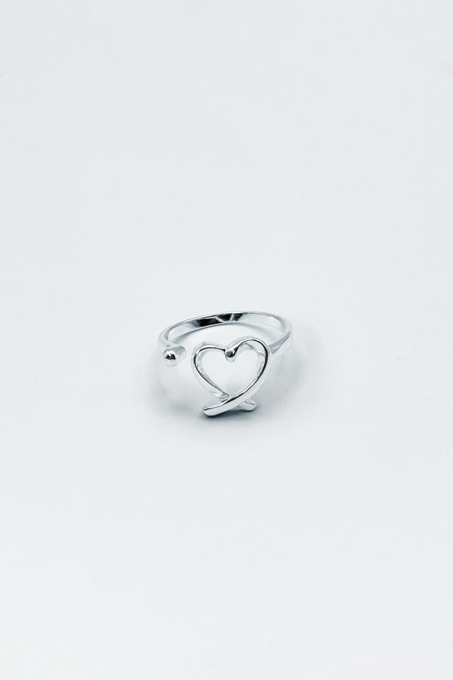 [SILVER] HEART RING