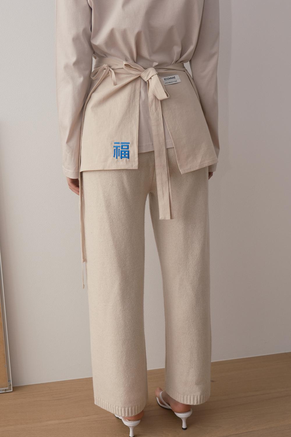 BOK APRON SKIRT WITH POCKET BAG