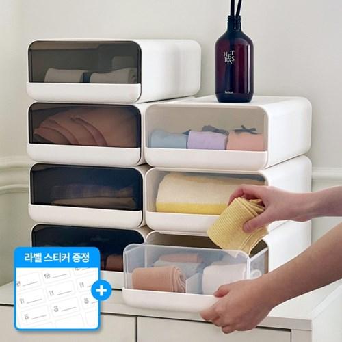 KC인증! 칸막이 시크릿 속옷 서랍장 리빙박스 팬트리 수납정리함