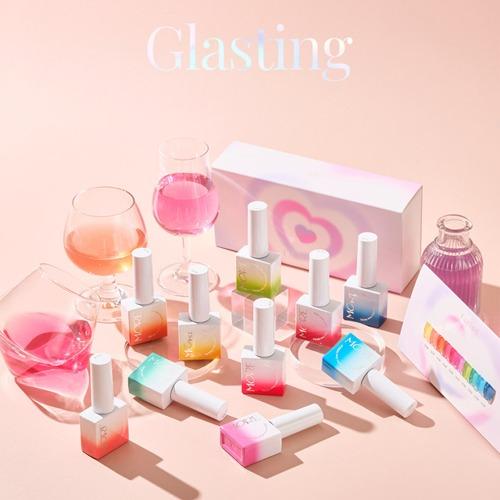 10종세트 모어젤 글래스팅 틴트 시럽젤네일 (GS-46~55)