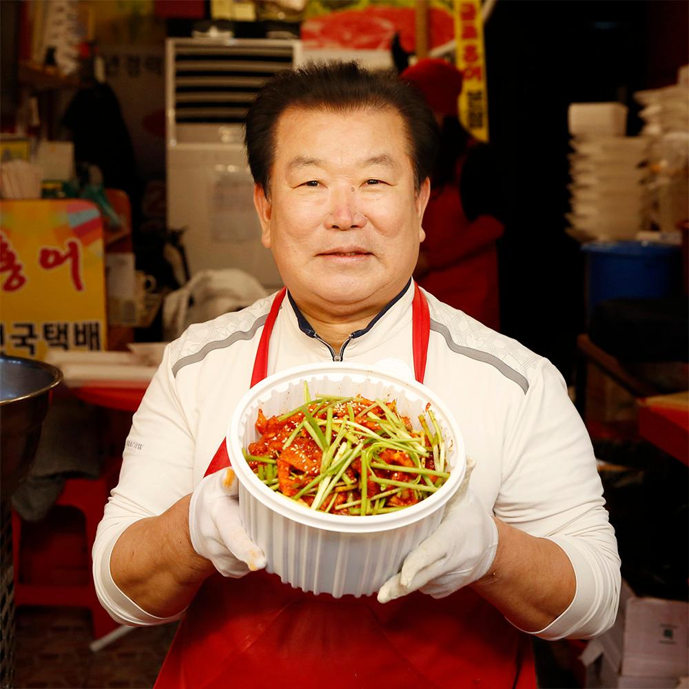 당일제조 홍어무침 간재미 22년전통 홍어회무침 대용량 [원산지:상세설명에 표시]