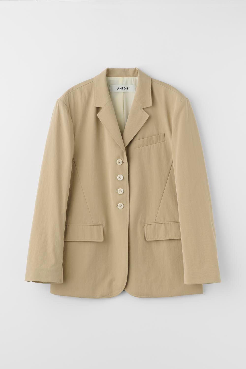 D Lea 4button Cotton Jacket_Beige