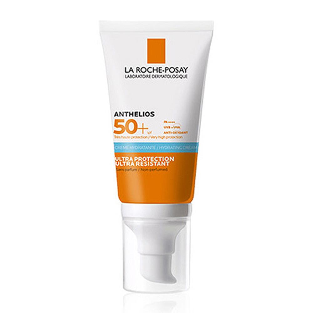 한국본사정품 라로슈포제 안뗄리오스 하이드레이팅 크림 논퍼퓸드 50ml SPF50+ PA++++ (촉촉한 항산화 선크림) 케이스 리뉴얼, 전성분 동일