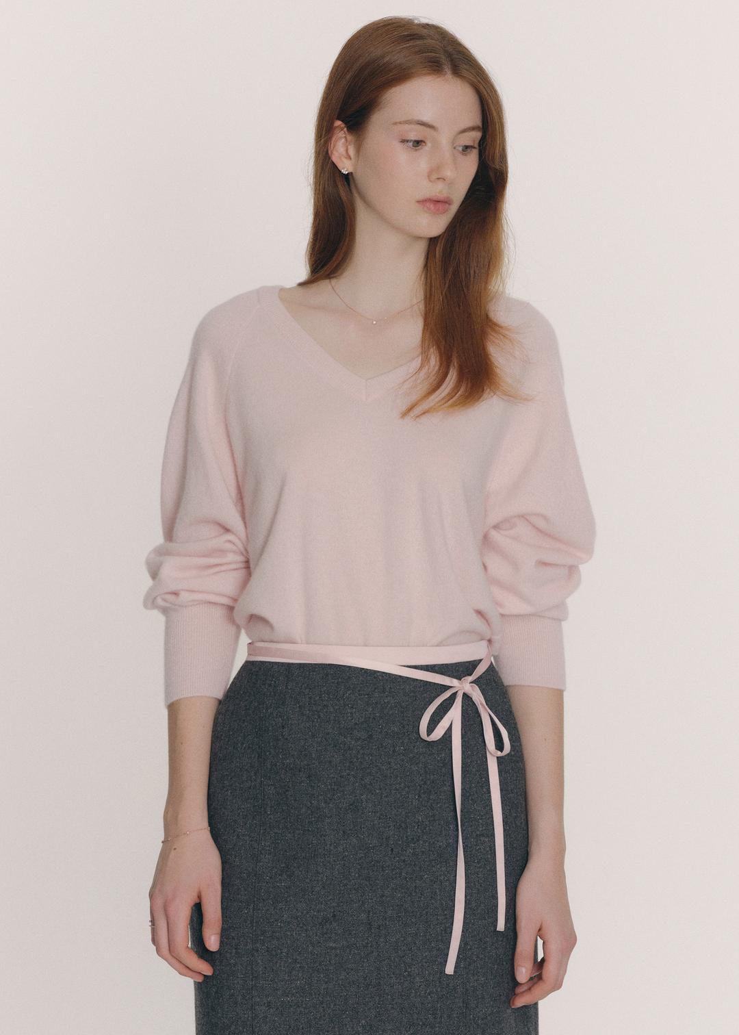 마레 루즈 캐시미어 100 니트