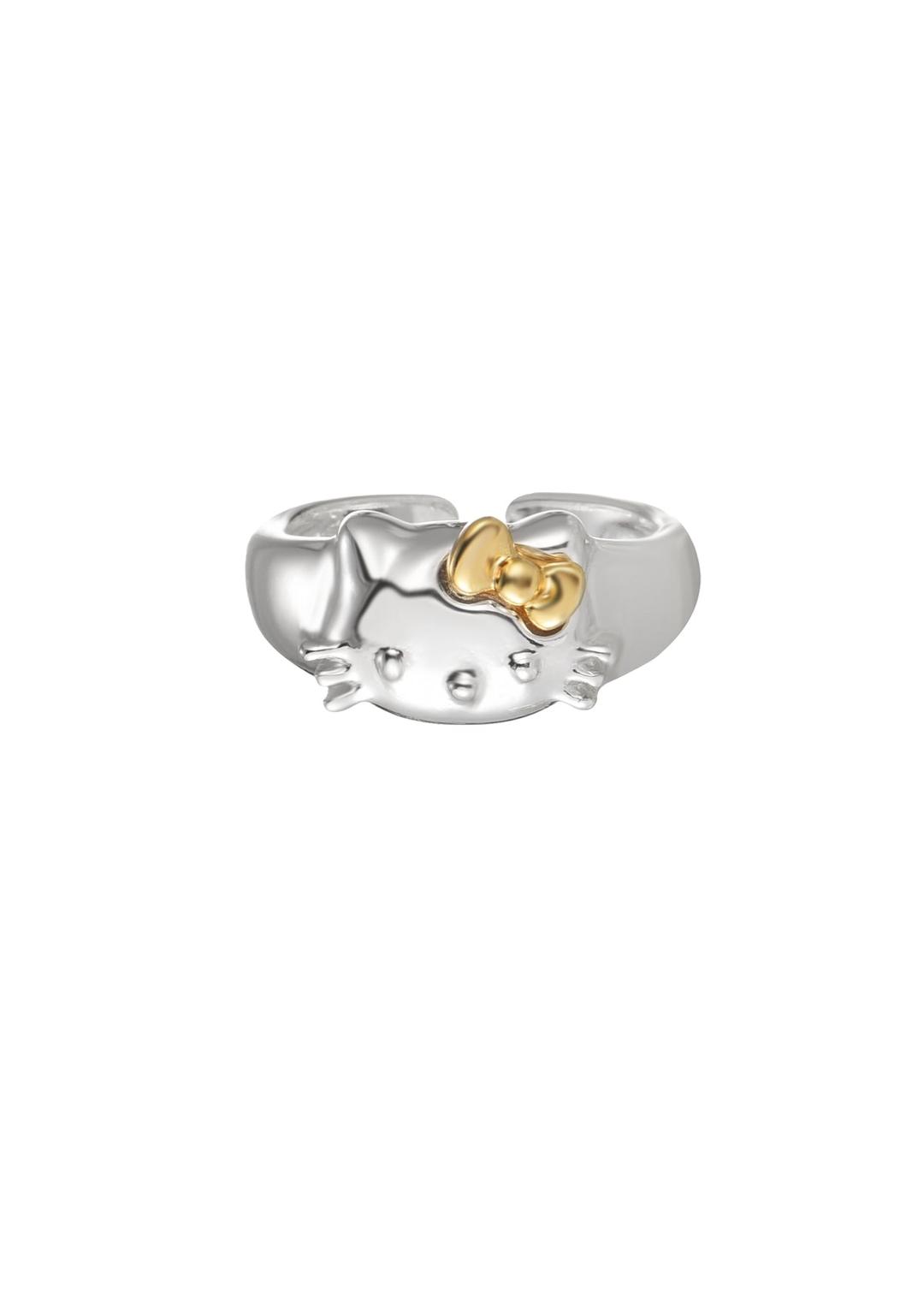 Kitty Golden Bow Ring