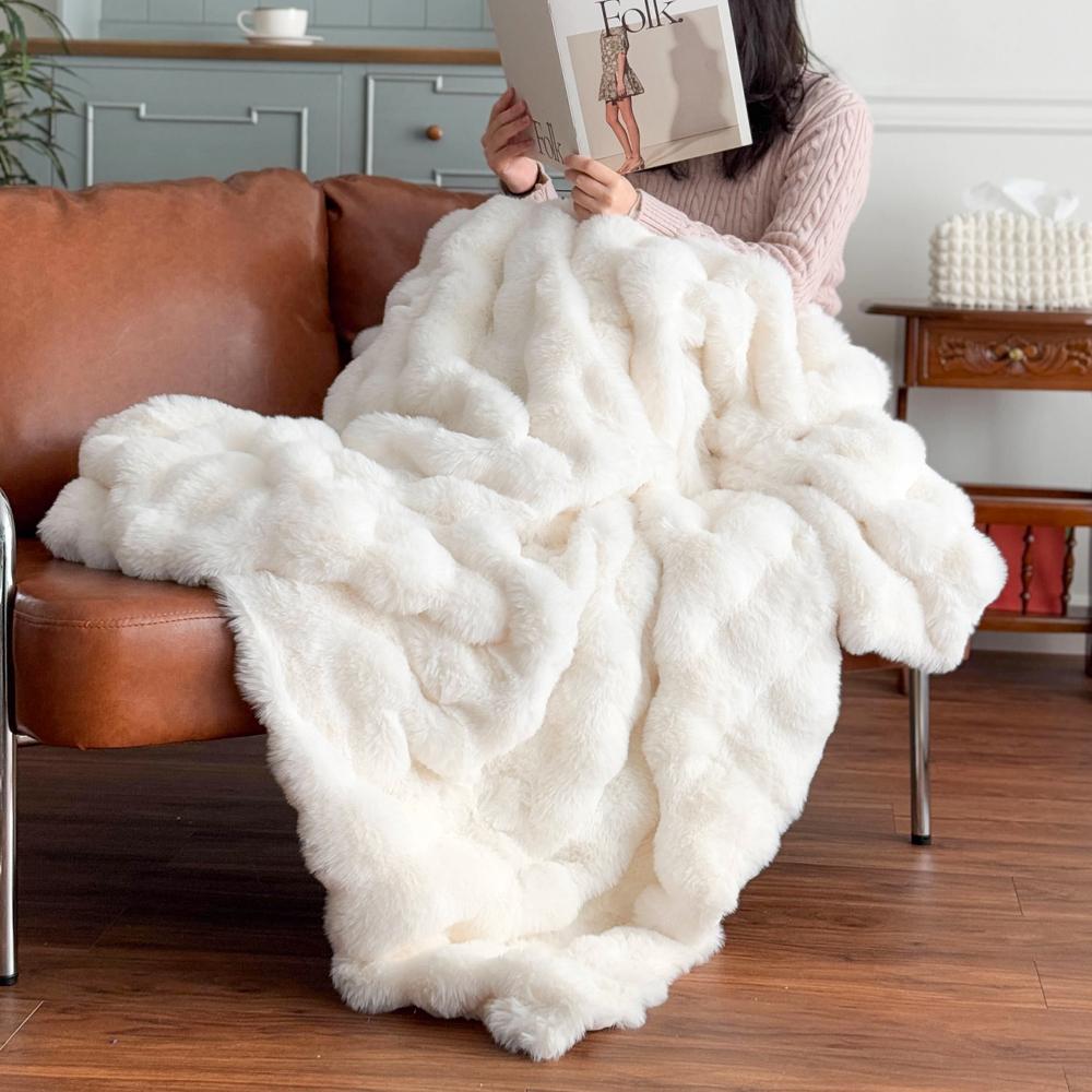 [자취/따듯한선물]소형 구름 엠보싱 극세사 담요 부드러운 밍크 무릎담요 사무실 집순이 블랭킷 밍크담요 기숙사 학생 65*100