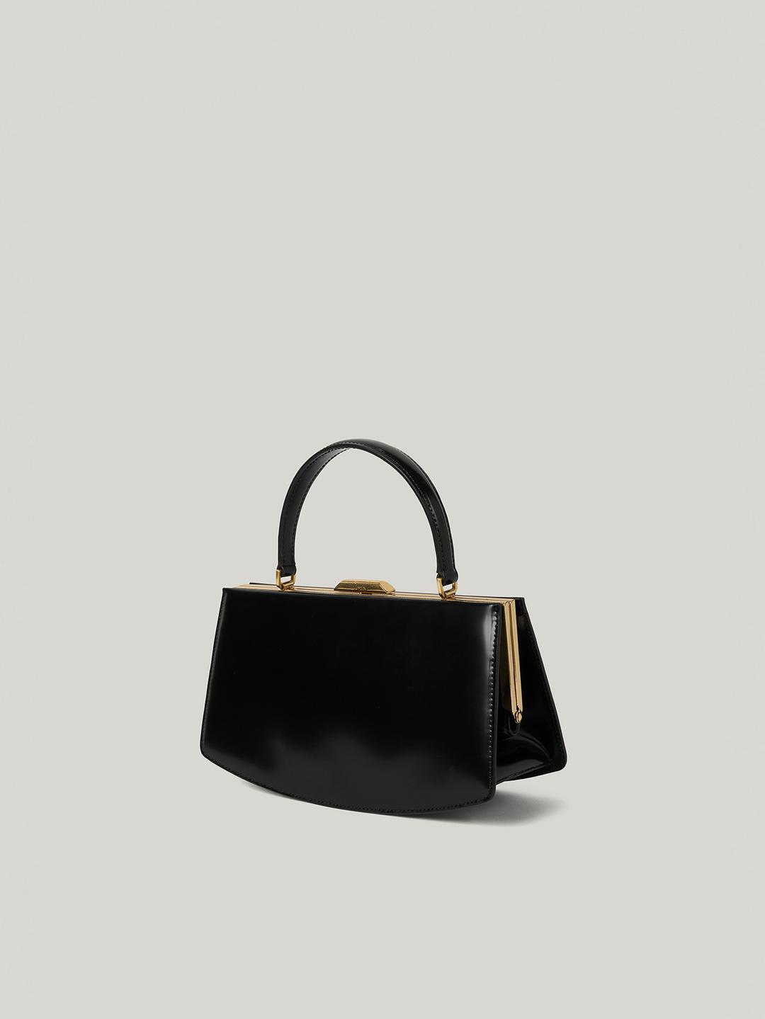 LUNE FORME TOTE BAG (SOFT BLACK)