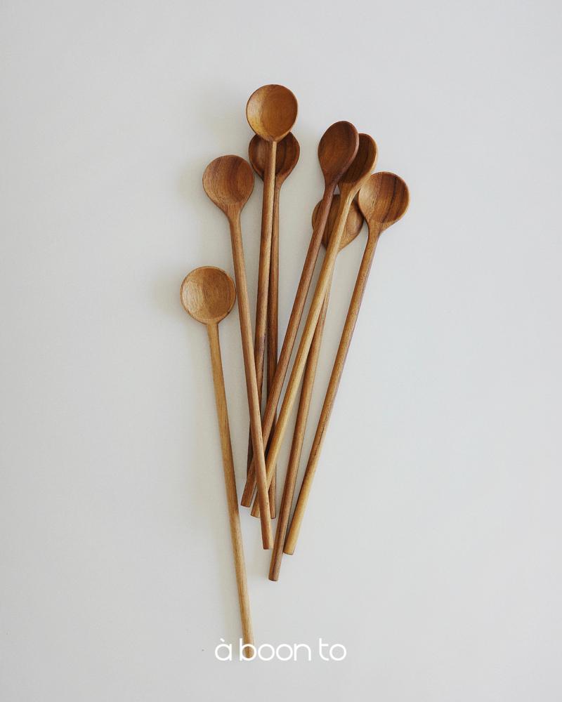 티크우드 롱 스푼/머들러