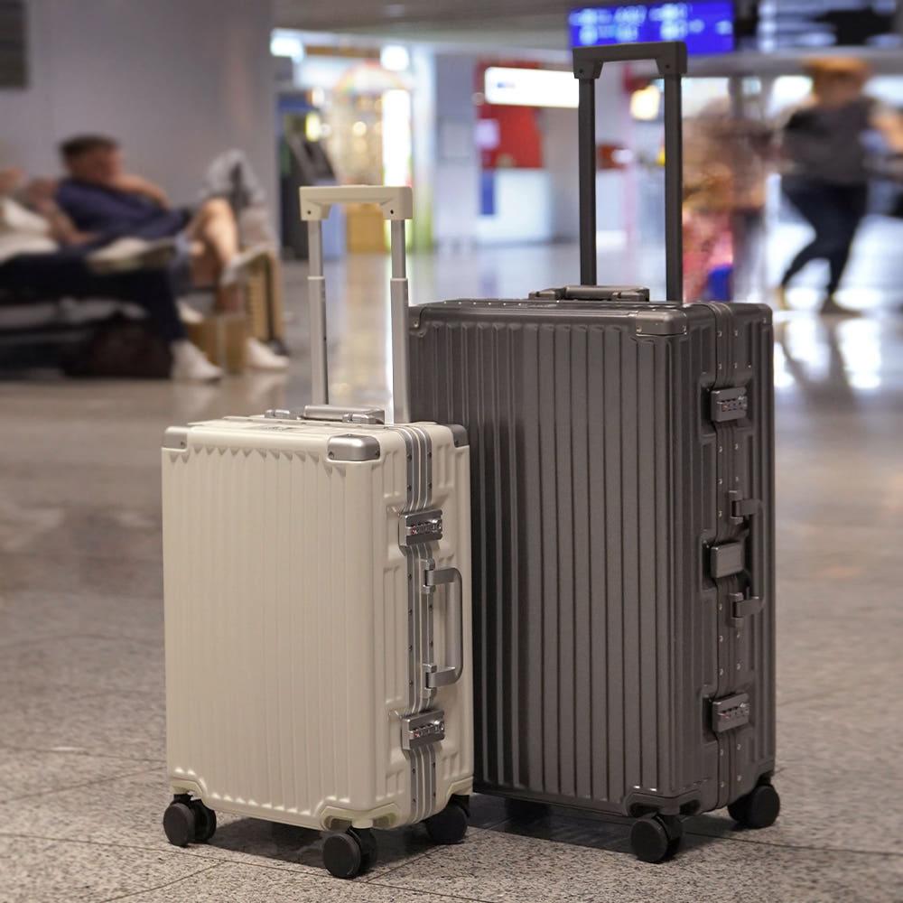 프레지던트 YM2098 워크트립 알루미늄프레임 폴리카보네이트 20인치 24인치 26인치 28인치 기내용 화물용 대형 캐리어