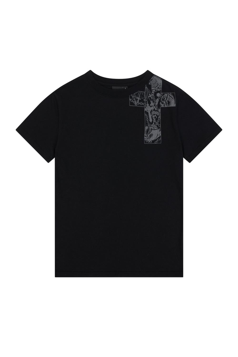 CROS2 Printed Half Top (Black)