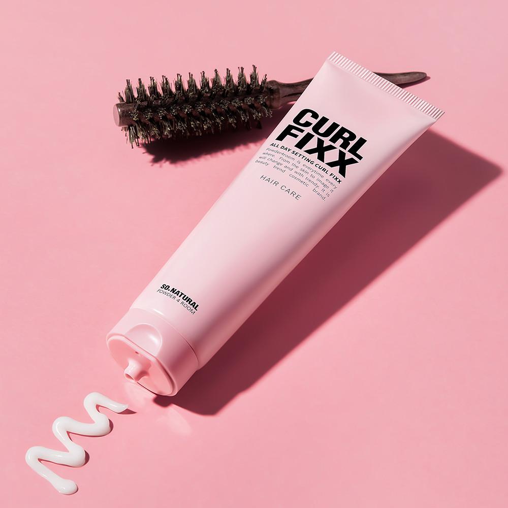 쏘내추럴 탱글탱글 펌 고정 올 데이 세팅 컬 픽서 크림 150ml