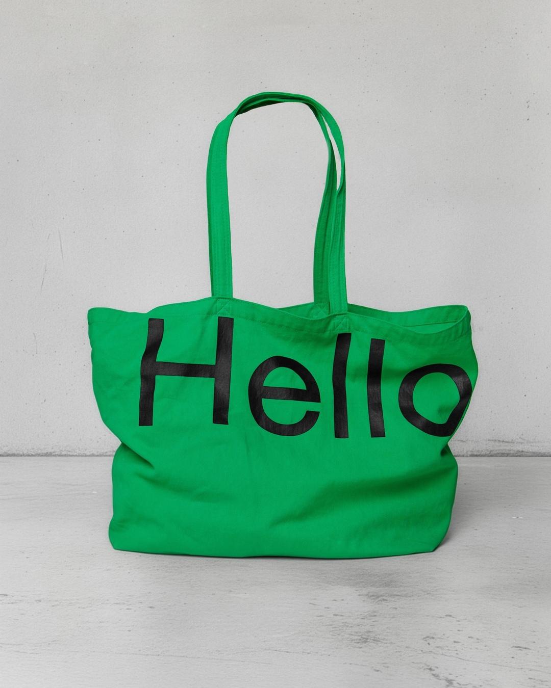 Big tote bag - Green