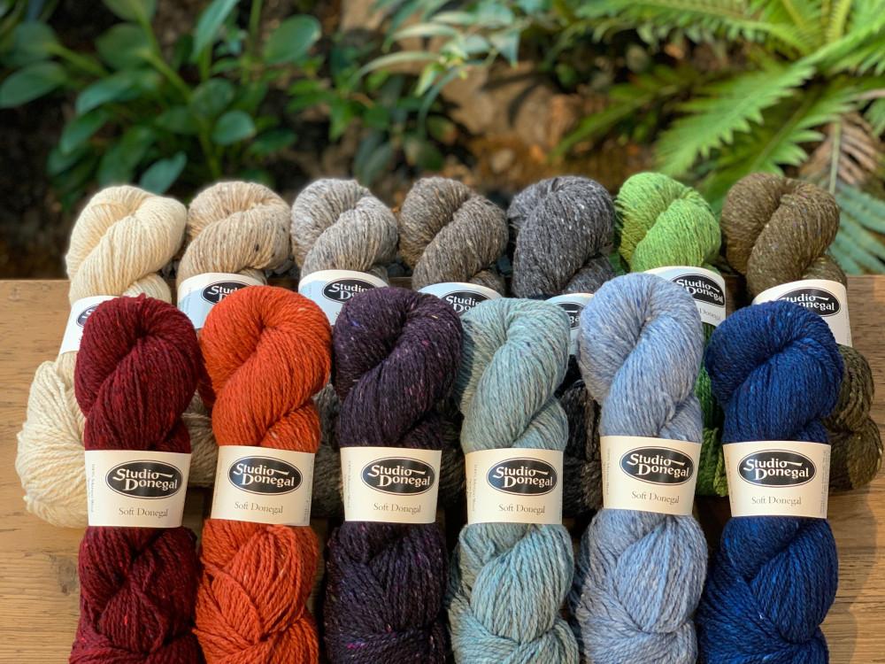 [Studio Donegal] Soft Donegal Yarn 소프트 도네갈 얀 스튜디오 도네갈 수입실 대바늘 실 니트하임