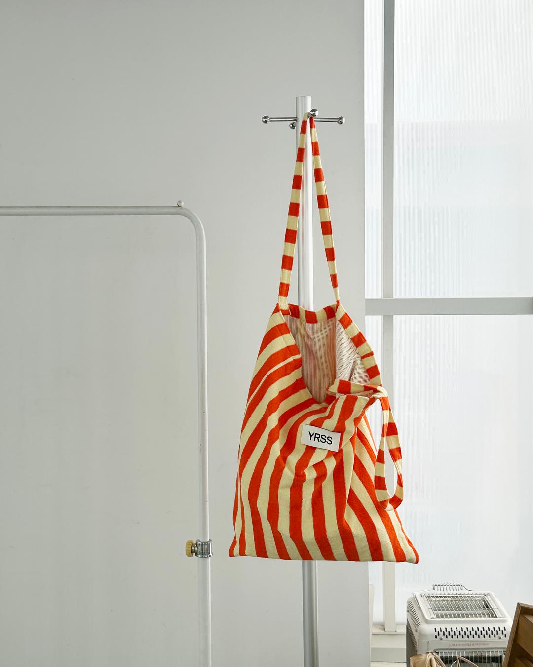 Line Terry Bag - Orange