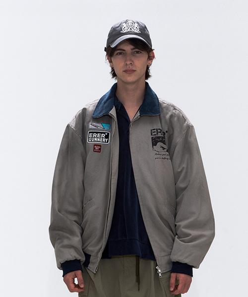 [UN] Mechanic Vintage Jacket Gray
