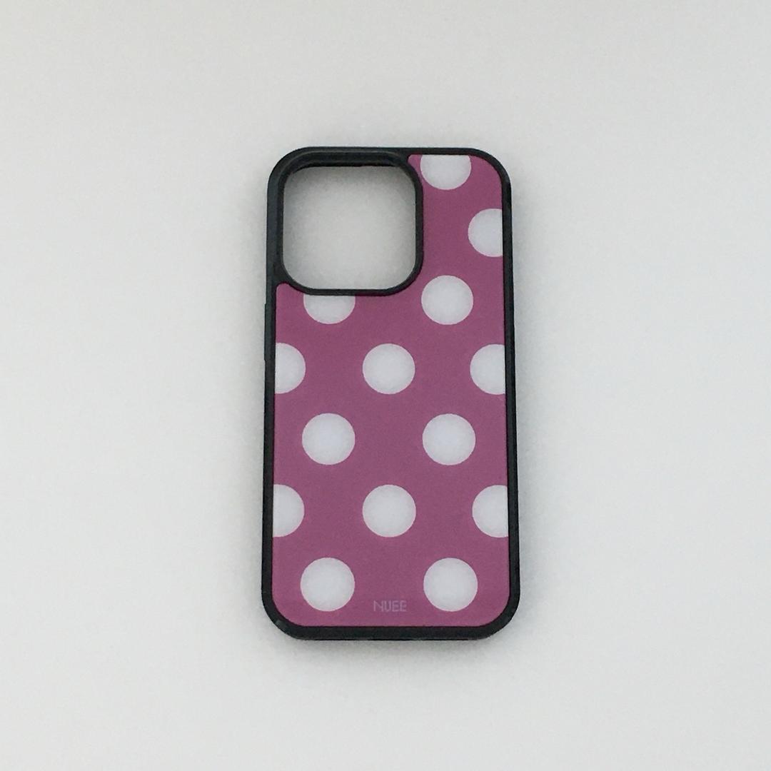 B.dot case (dark pink) 글라스 범퍼 케이스
