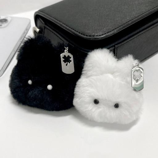[몽몽샵] 행운부적 리본 토몽&냥고 🐰🐱 키링