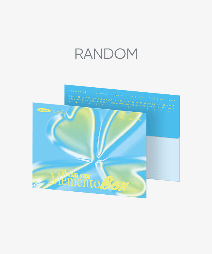 5th Mini Album 'from our Memento Box' Weverse Albums ver. (Random)