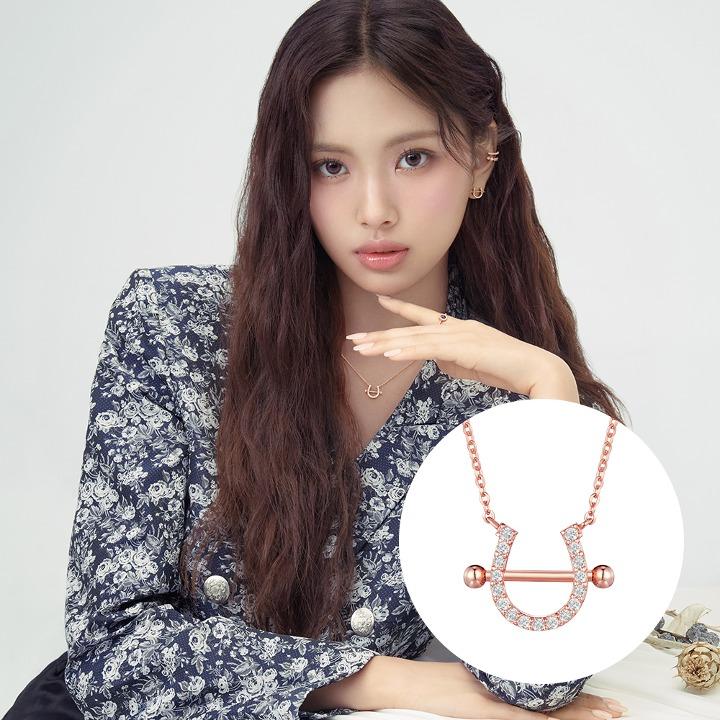 [스톤헨지] 14K 럭키유 목걸이 P1406