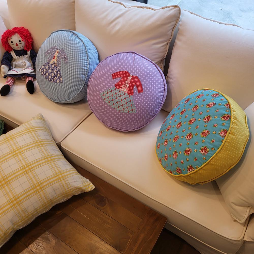 40센티 마카롱 쿠션4종