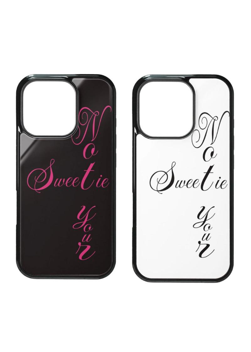not your sweetie glass bumper case