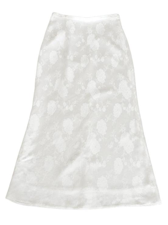 JACQUARD SKIRT IVORY