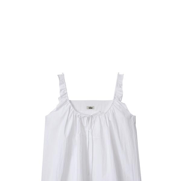 RICO SHIRRING TOP _ WHITE