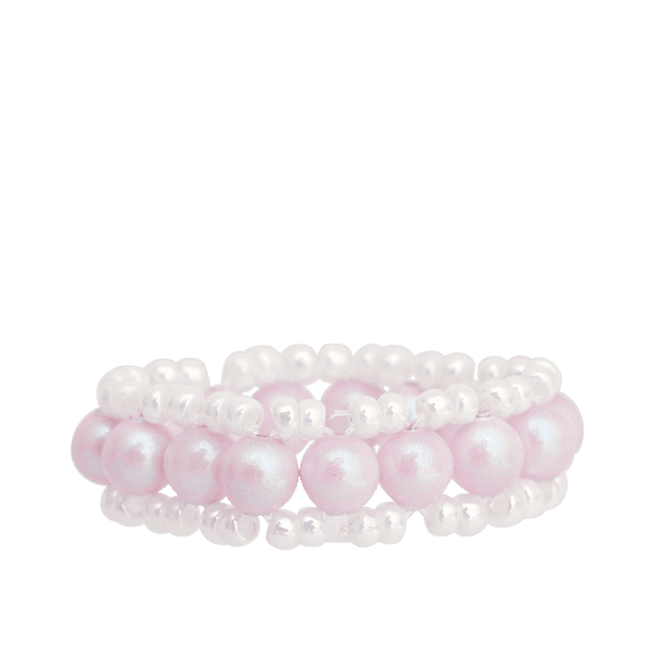 Bubble Beads Ring (Pink)