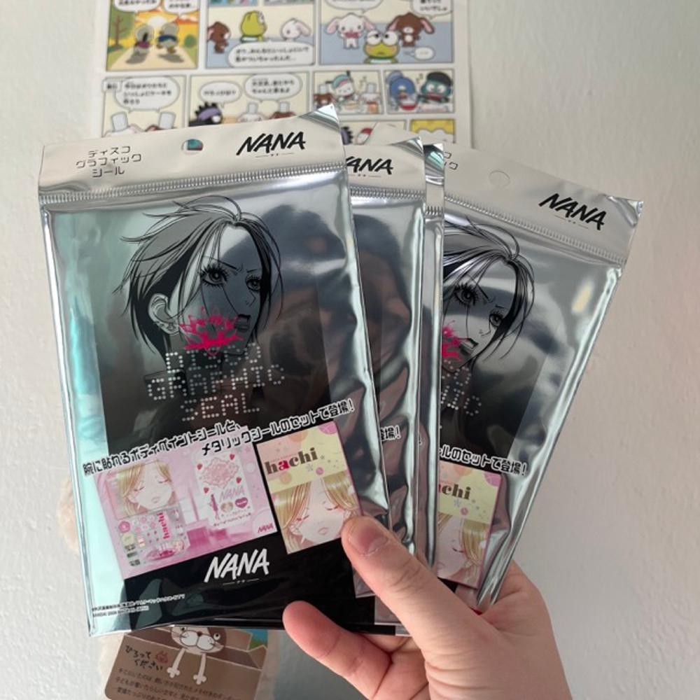 쇼와 레트로 만화 나나 디지털 그래픽 씰 랜덤 뽑기